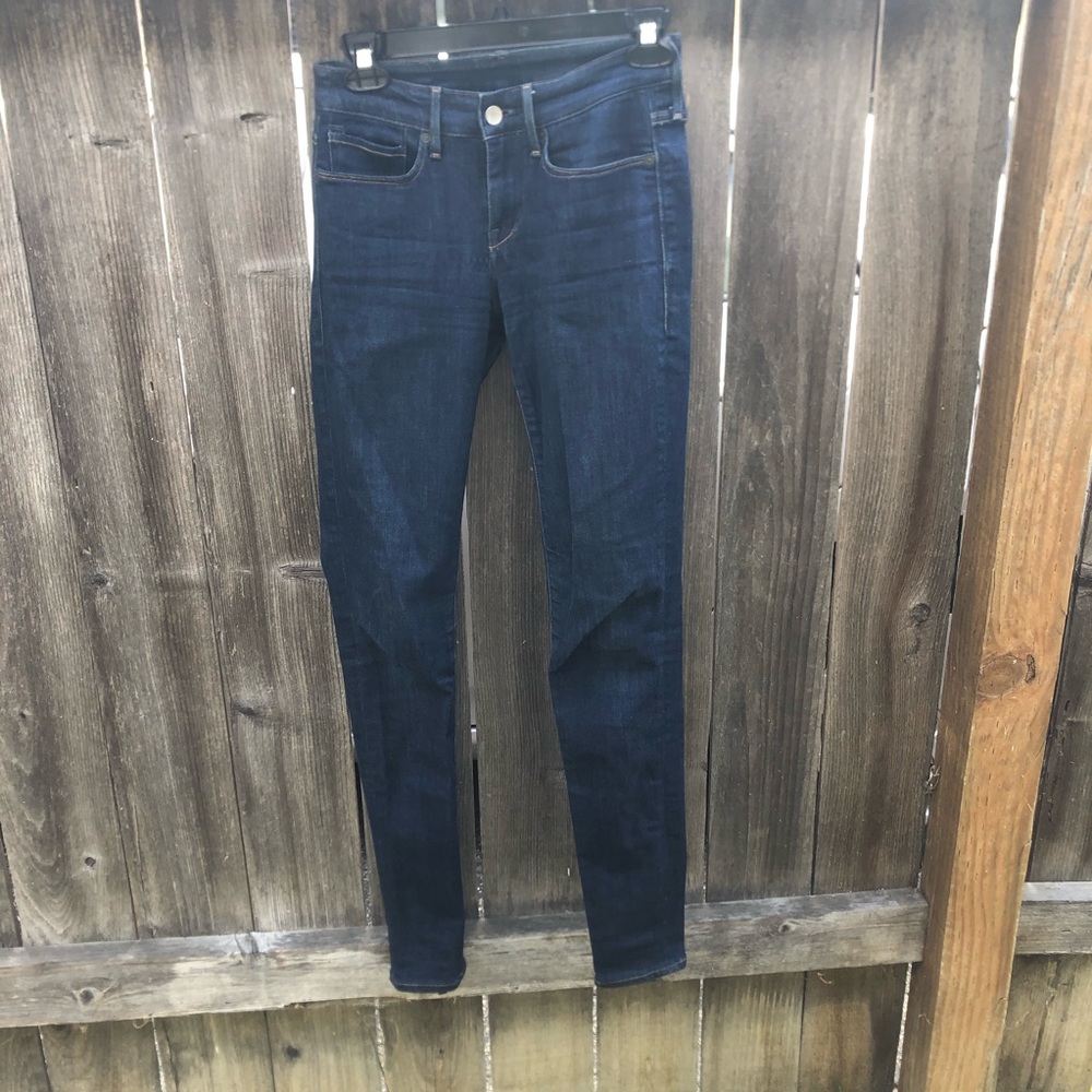 Levis made and crafted high rise skinny